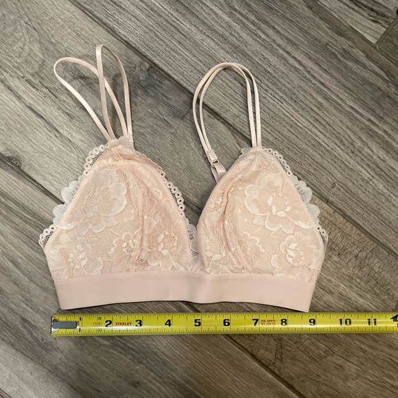 BNWOT Blush Pink and Black H&M Lace Bralette Bundle - Picture 4 of 5